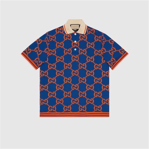 gucci polo orange|Gucci polos for men.